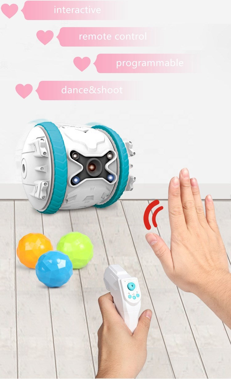 2020 smart interactive A.I. robot toy FOR KIDS AND PETS multifunctional rolling robot ball