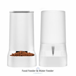 Open image in slideshow, 3.8L Large Capacity Pet Dog Cat Automatic Feeder
