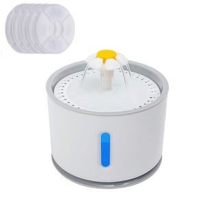 Open image in slideshow, 2.4L Automatic Pet Cat Water Fountain With LED
